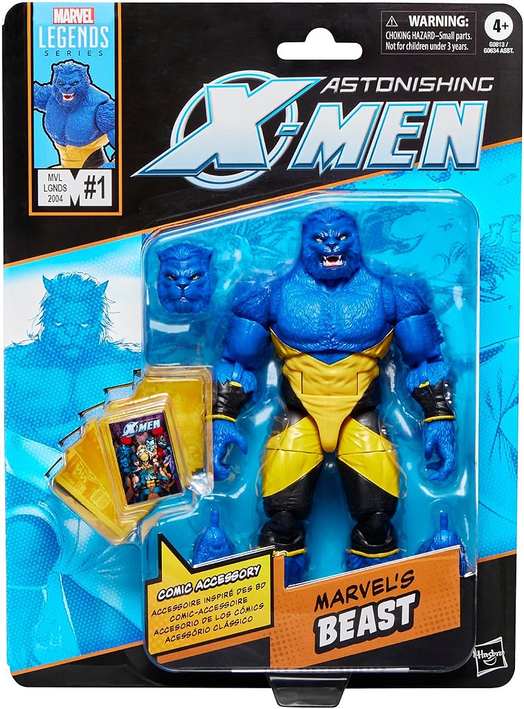 Marvel Legends Beast Fera 6 G0813 - Star Brink Brinquedos