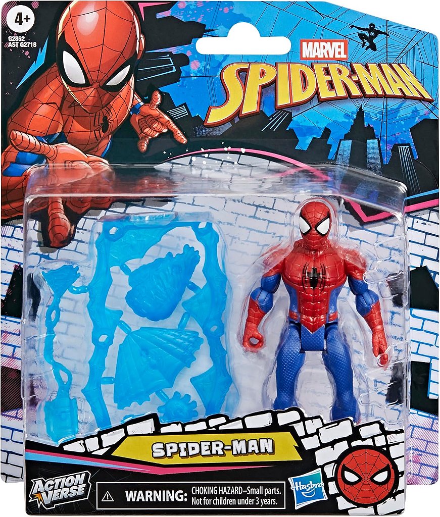 Marvel Spider-Man Figura Action Verse Hasbro G2852 - Star Brink
