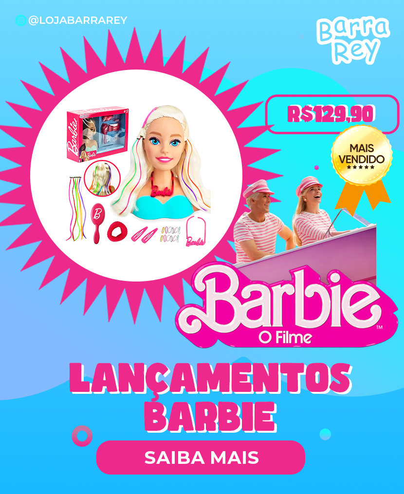 Barraca Barbie Infantil Mundo dos Sonhos com 50 Bolinhas Fun - Barra Rey