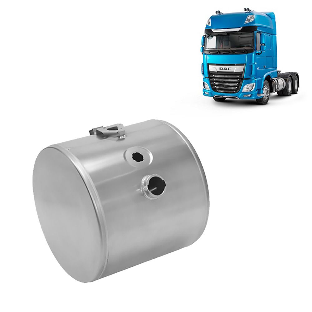 Tanque de Combustível para DAF XF Alumínio 200Lt 660 x 615mm - Uouu