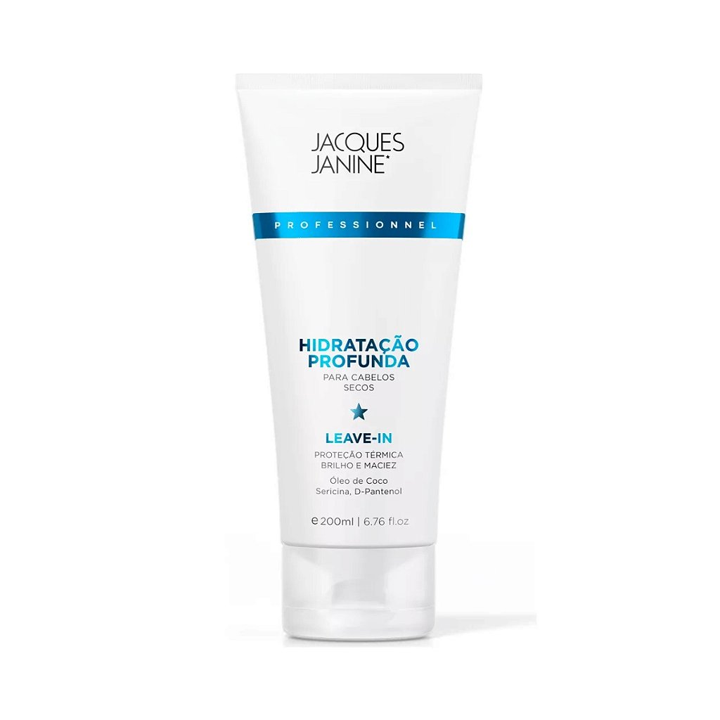 Creme Leave-In Hidratação Profunda 200ml Jacques Janine - Arte