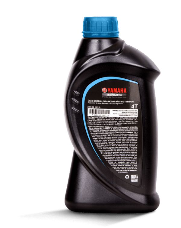 Óleo Yamalube 4 Tempos Yamaha SAE 20W-50 Kit 7x1L Motor de Popa