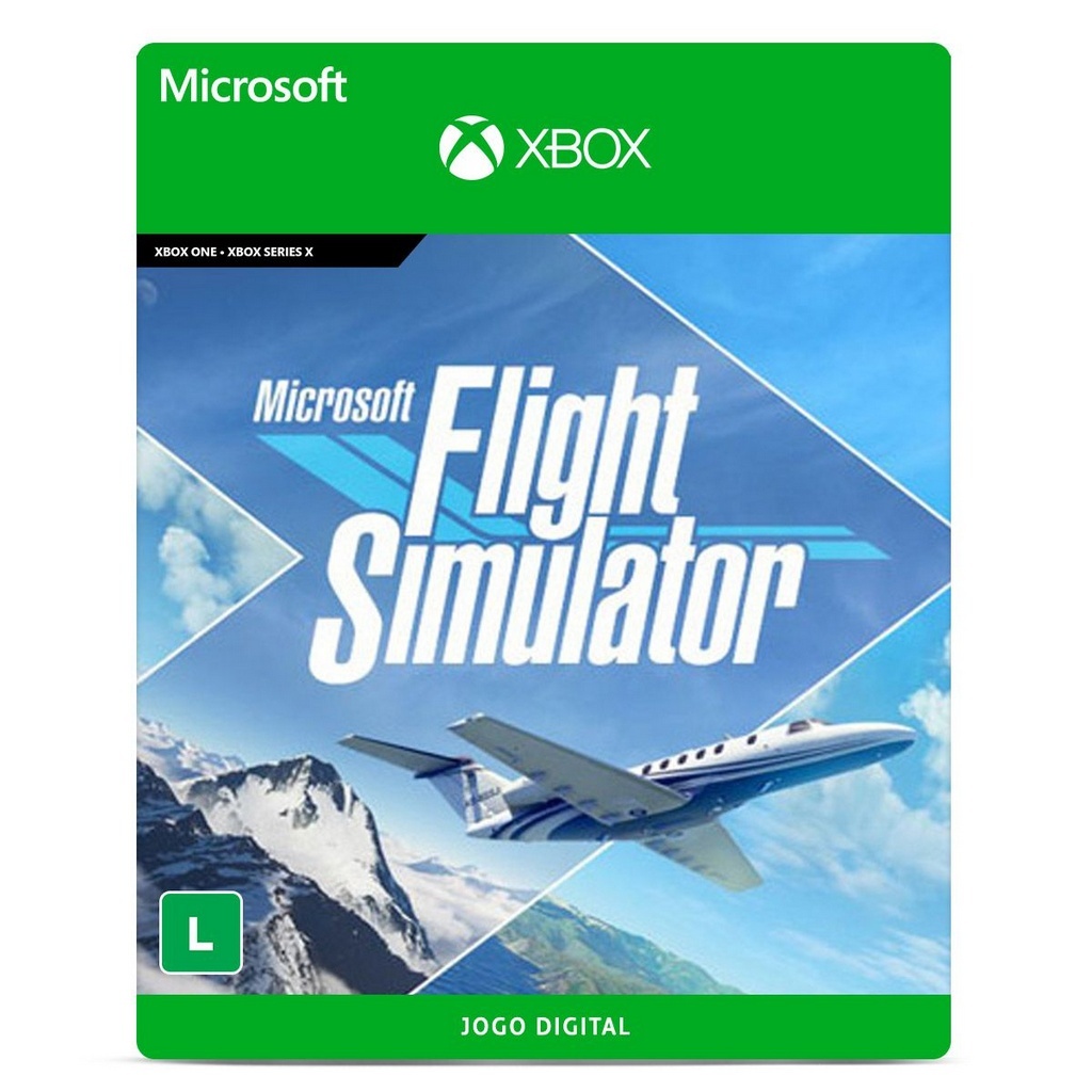 Jogo Microsoft Flight Simulator - Xbox 25 Dígitos - MT10GAMES