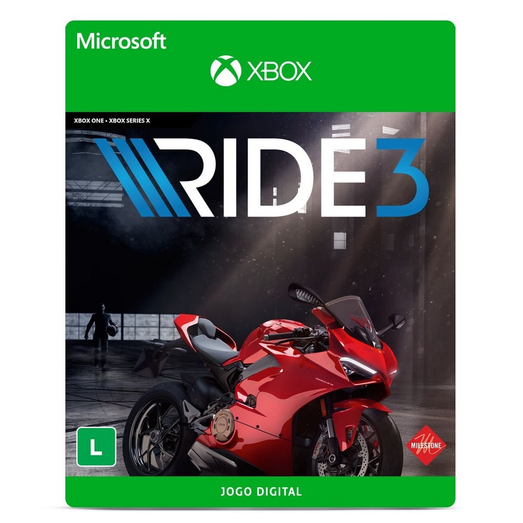 Jogo RIDE 3 - Xbox 25 Dígitos - MT10GAMES