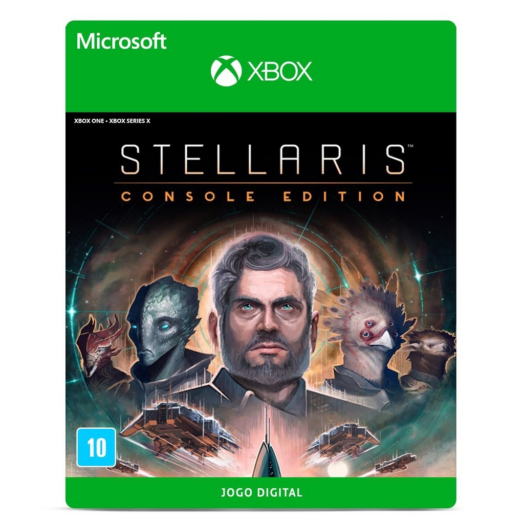 Jogo Stellaris: Console Edition - Xbox 25 Dígitos - MT10GAMES