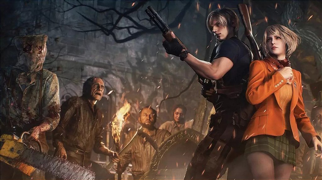 Resident Evil 4 5 6 Jogo Midia Digital Ps4 Psn Playstation Store -  ADRIANAGAMES