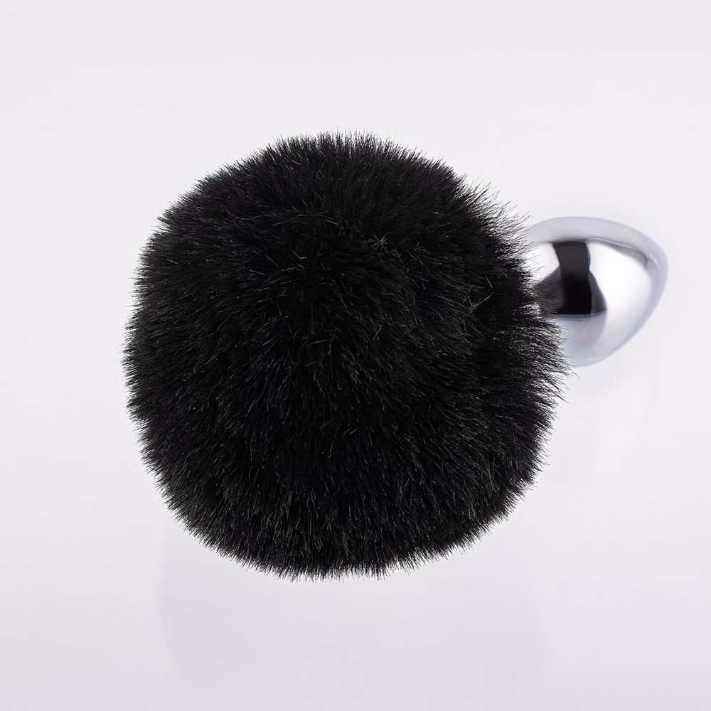 Plug Anal com Rabo de Coelho A02 Preto - Libb Sex Toys - Importadora  Atacado Sex Shop