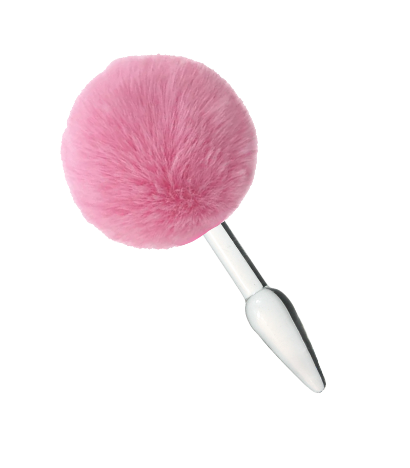 MQ01) Plug Anal de Vidro com Pompom - Rosa - Libb Sex Toys - Importadora  Atacado Sex Shop