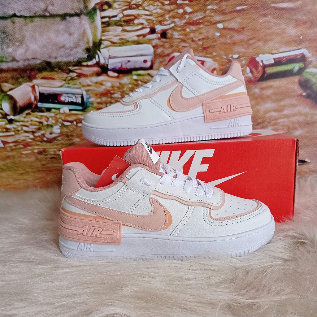TÊNIS NIKE AIR FORCE SHADOW ROSA – Zona17
