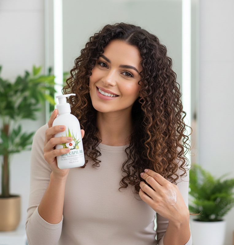 Multi Vegetal Gel Modelador Capilar com Aloe, Hibisco e Jojoba