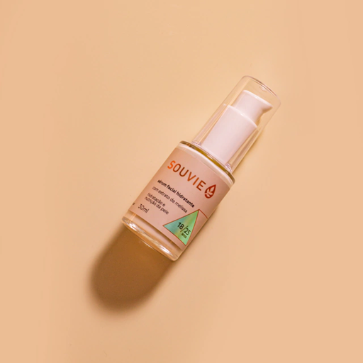 Souvie 18-25 Sérum Facial Hidratante Orgânico com Extrato de