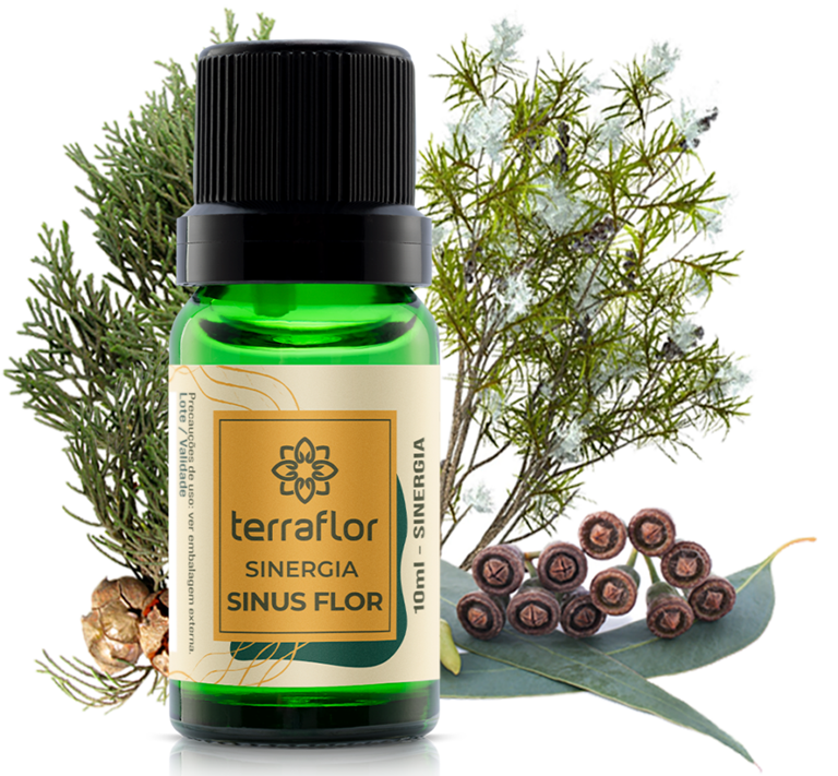 Terra Flor Sinergia Sinus Flor com Óleos Essenciais - Beleza do