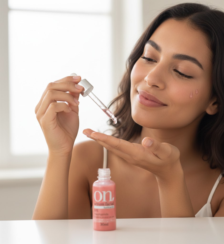 Suavetex ON Sérum Facial Iluminador com Niacinamida - Beleza do