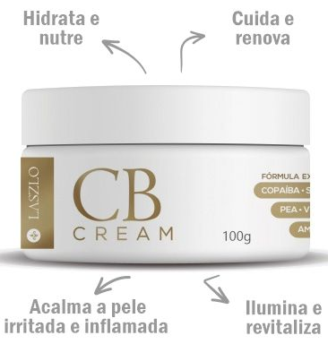 Laszlo CB Cream - Creme Hidratante com Copaíba, Sandalore e
