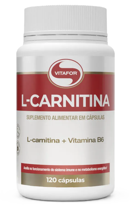 Vitafor L-Carnitina em Cápsulas Veganas - 60 caps - Beleza do Campo