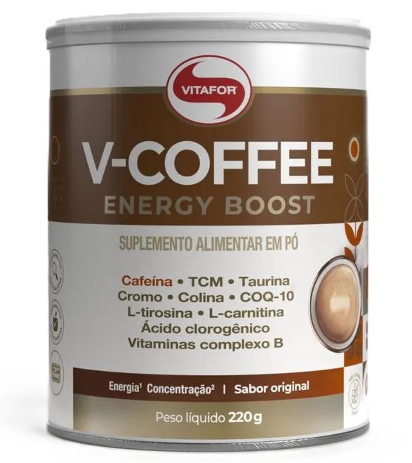 Vitafor V-Coffee Energy Boost em P - Cafena, TCM e Coenzima Q10 - Beleza  do Campo | Produtos Naturais, Orgnicos e Veganos