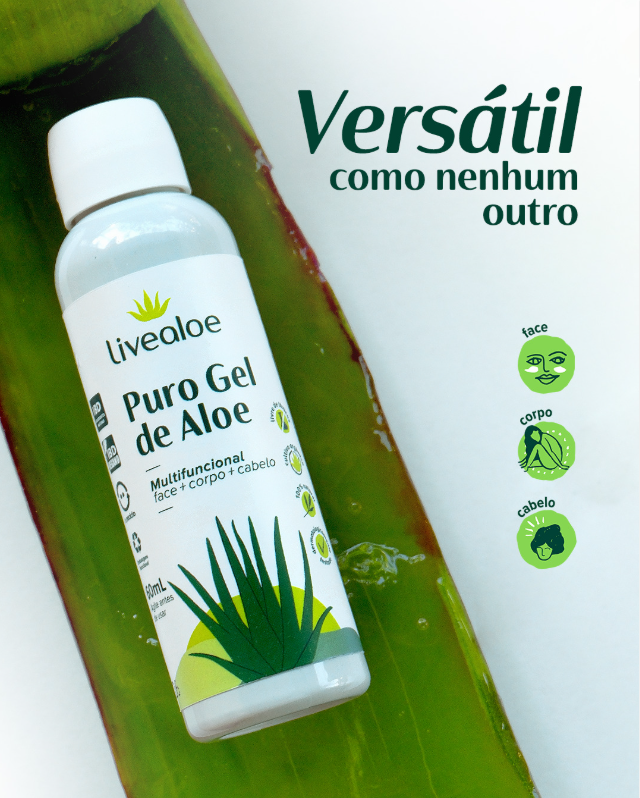 Livealoe Puro Gel de Aloe Vera - Beleza do Campo | Produtos