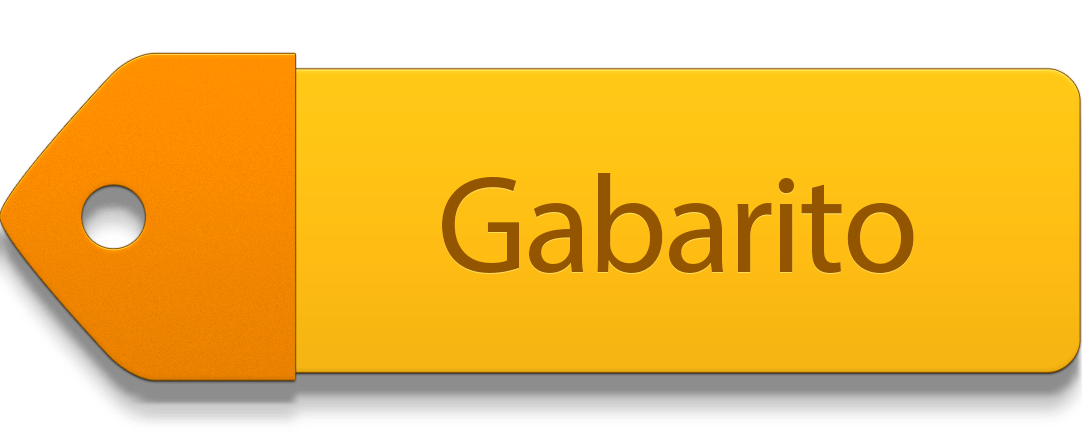 Botão Gabarito