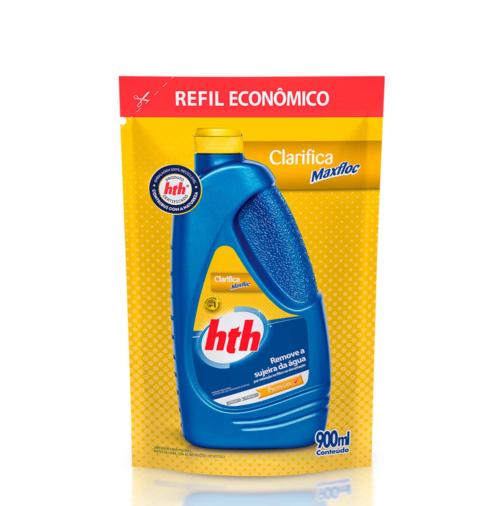 Refil - Clarifica Maxfloc 900 ML HTH