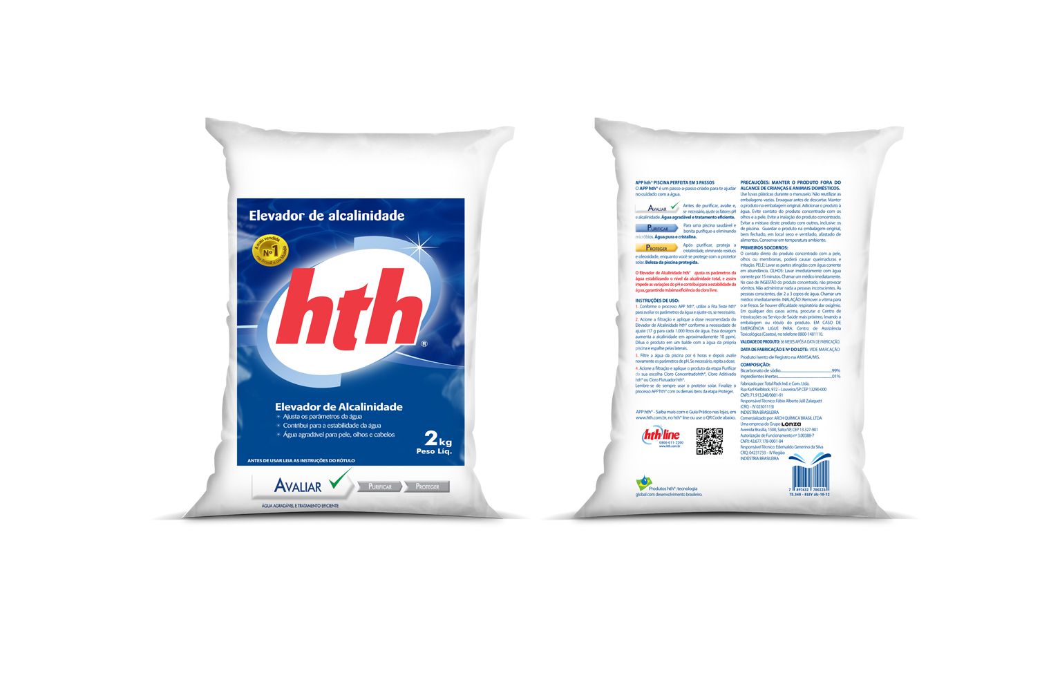 Elevador de Alcalinidade 2 Kg HTH