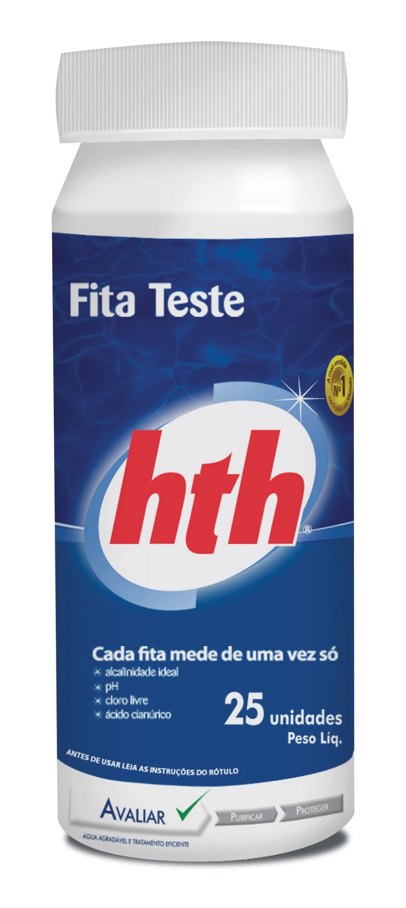 Fita Teste c/ 25 unidades HTH