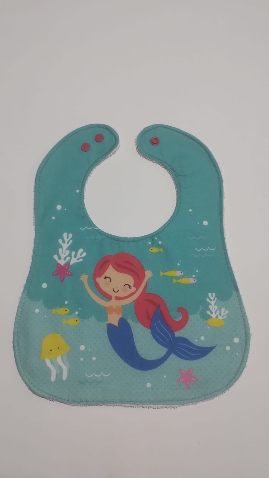 Babador Infantil sereia