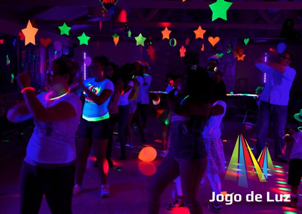 Neon Party 1 - Kit de Luz Negra (Aluguel 24h)
