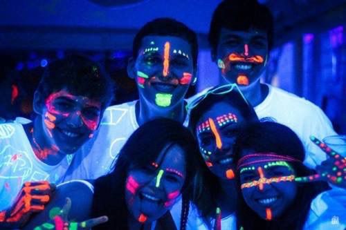 Neon Party 1 - Kit de Luz Negra (Aluguel 24h)