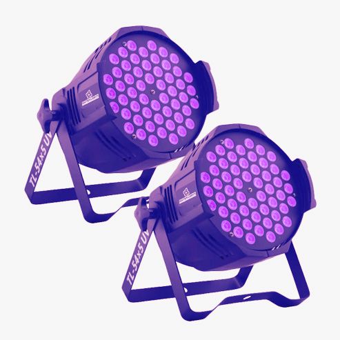 Locação 2 x Super Canhões de Luz Negra de LED