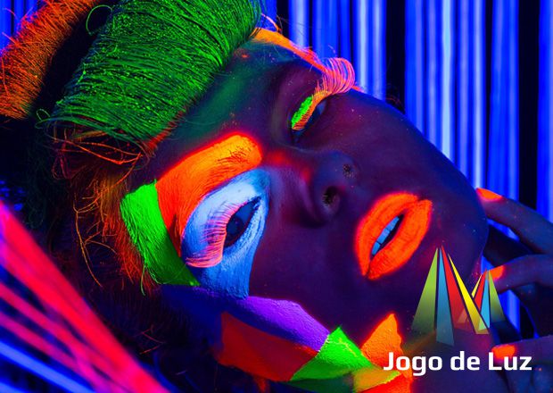 Locação 2 x Super Canhões de Luz Negra de LED