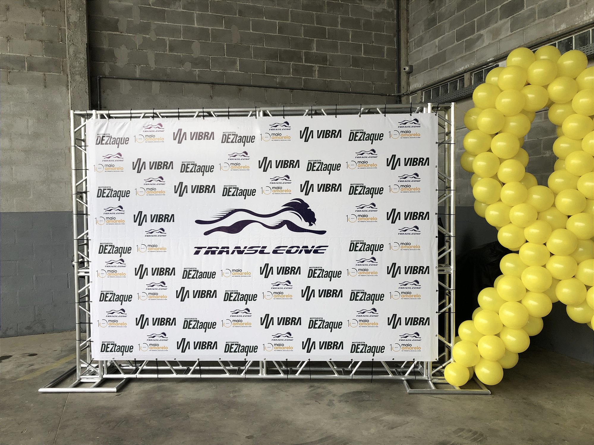Locação Backdrop em Alumínio