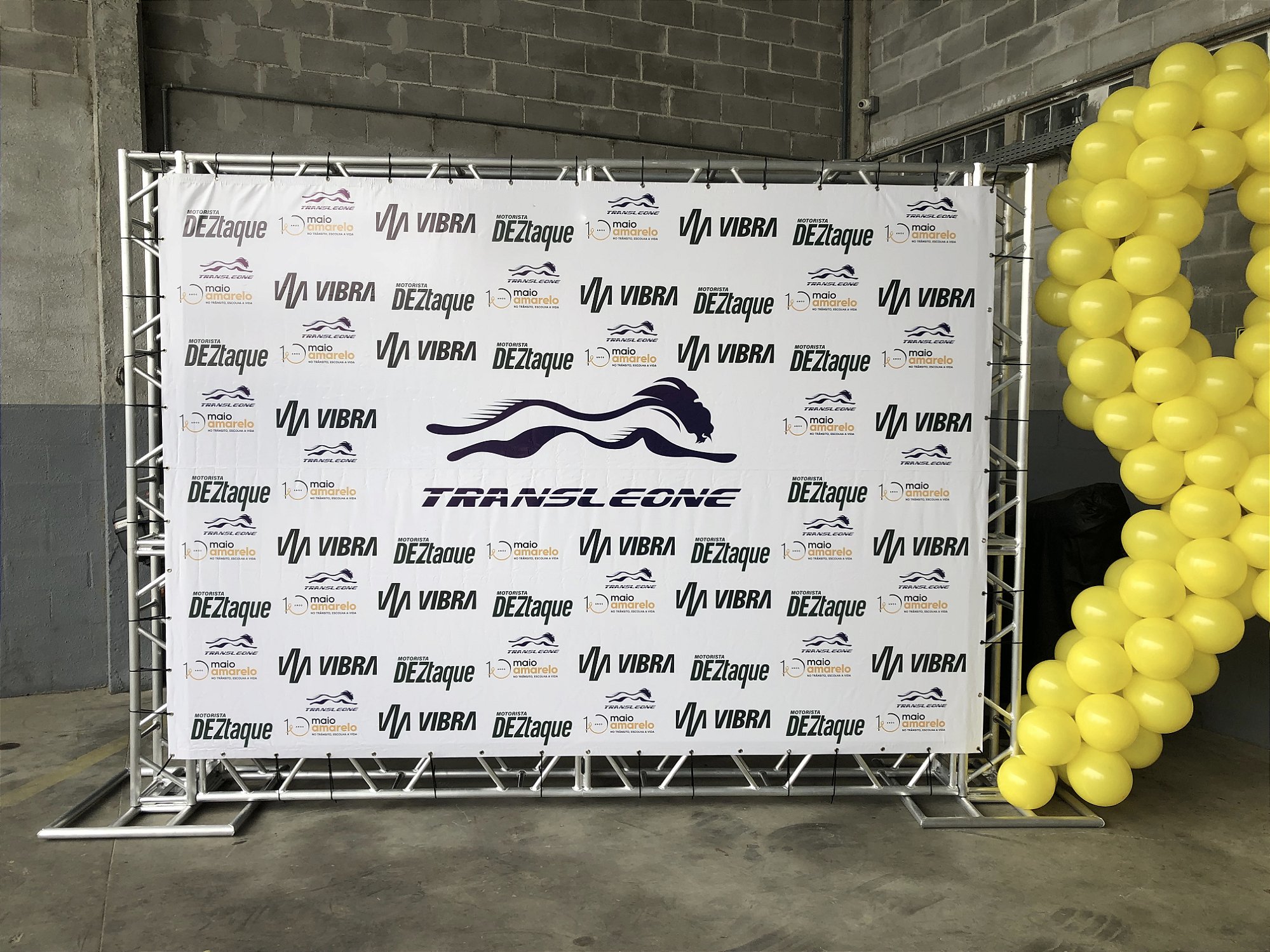Locação Backdrop em Alumínio