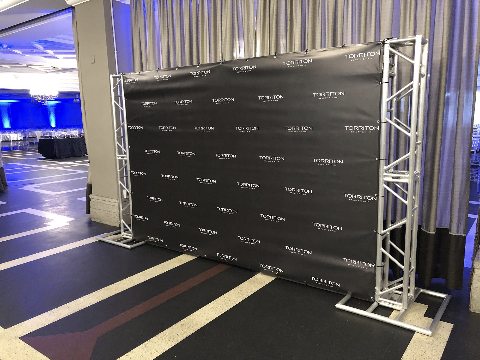 Locação Backdrop em Alumínio