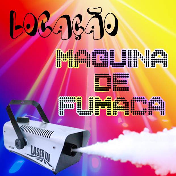 Locação de Máquina de Fumaça - 900 Watts