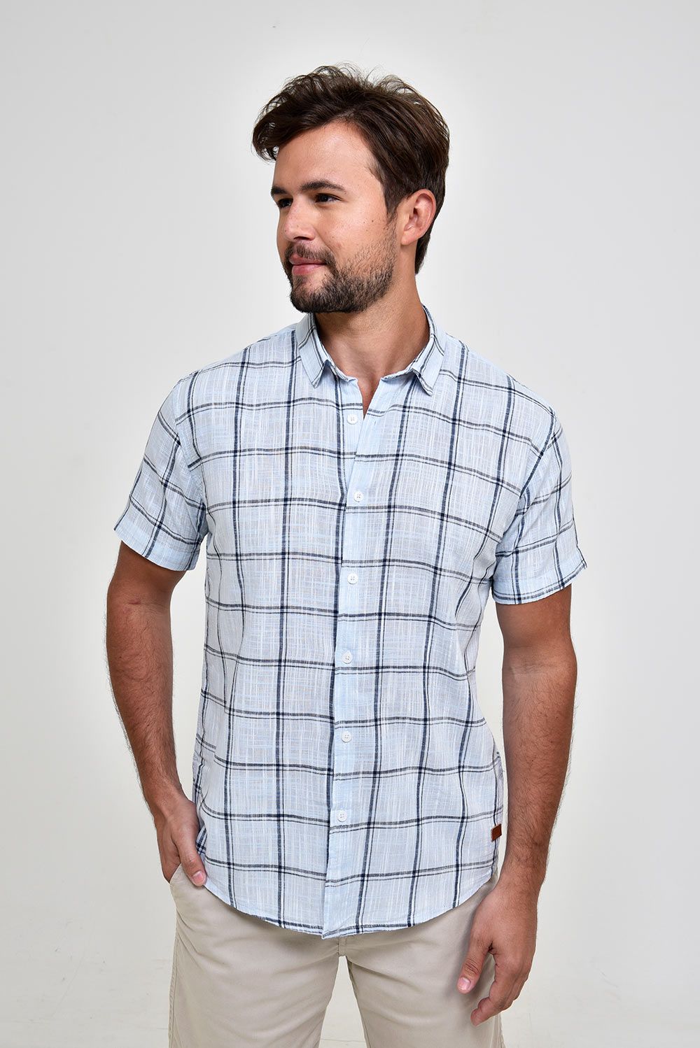 camisa manga curta verão