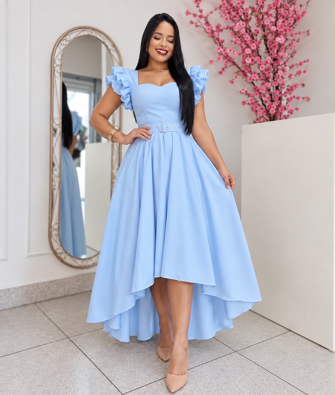 Vestido Mullet