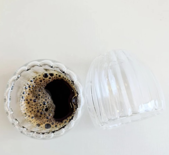 CJ 2 COPOS P/CAFE DE VIDRO CLASSIC 80ml - LYOR