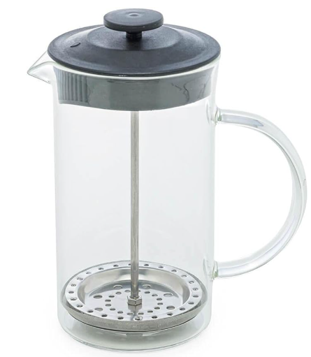 CAFETEIRA PRENSA FRANCESA DE VIDRO 600ML - LYOR