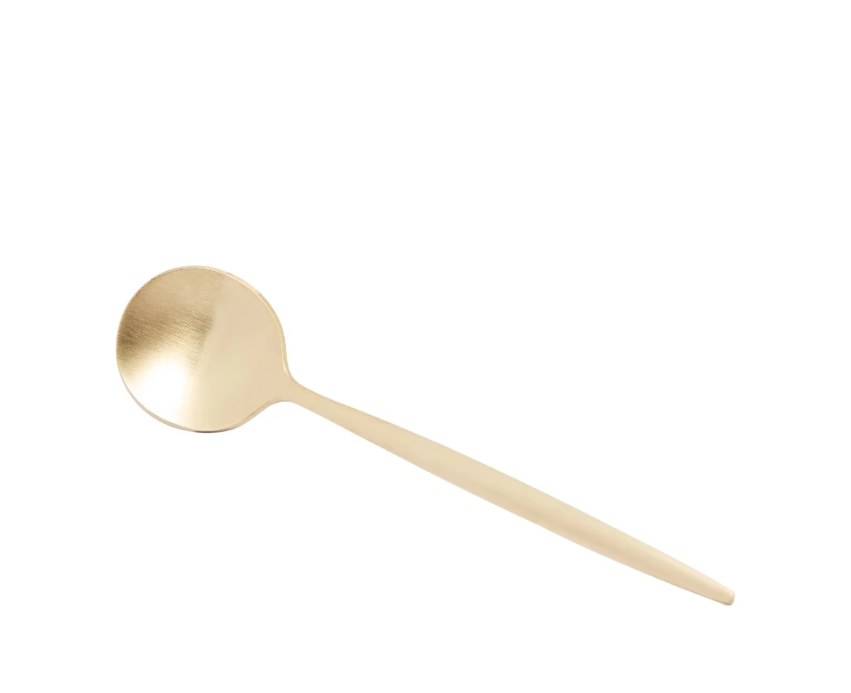 FAQUEIRO ÓPERA 16 PEÇAS DE AÇO INOX CHAMPANHE - LYOR