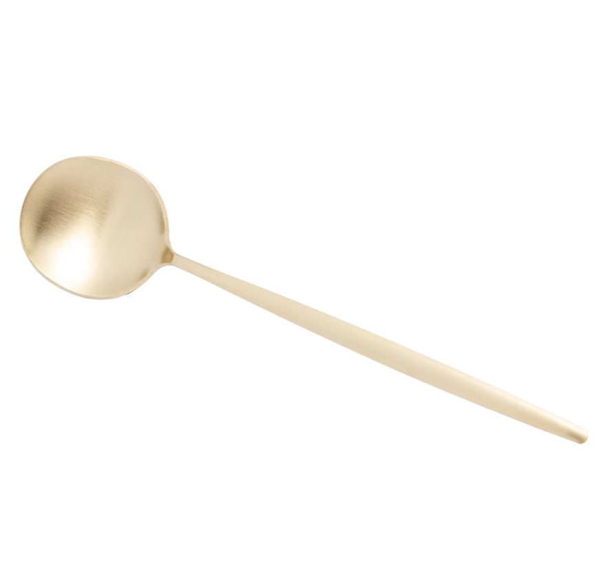 FAQUEIRO ÓPERA 16 PEÇAS DE AÇO INOX CHAMPANHE - LYOR