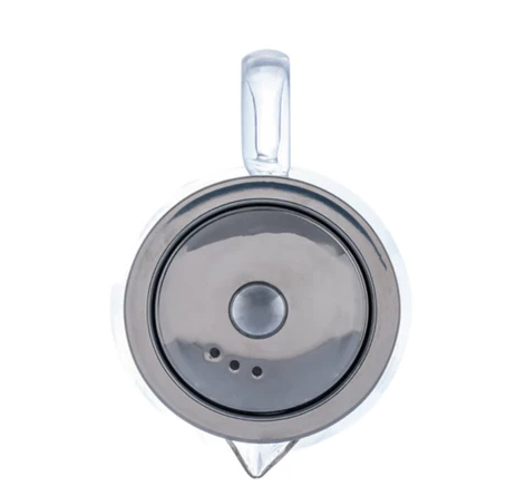 CHALEIRA DE VIDRO RESISTENTE AO CALOR COM FILTRO INFUSOR AÇO INOX BEE 750ML - LYOR