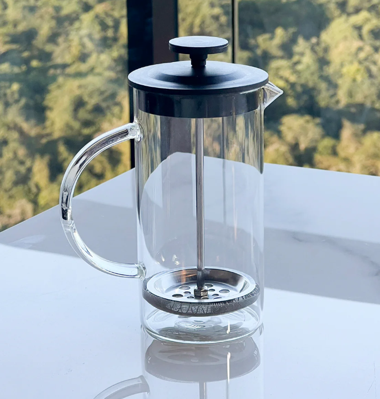 CAFETEIRA PRENSA FRANCESA LYON PRETA 400ML - LYOR