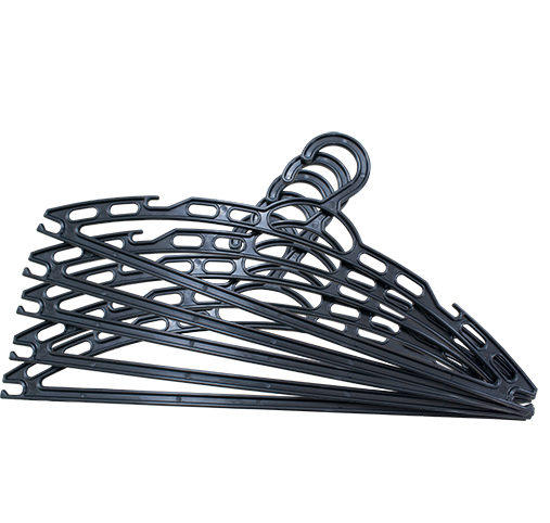 CABIDE PRETO SUPER-RESISTENTE KIT COM 05 PEÇAS - ARQPLAST