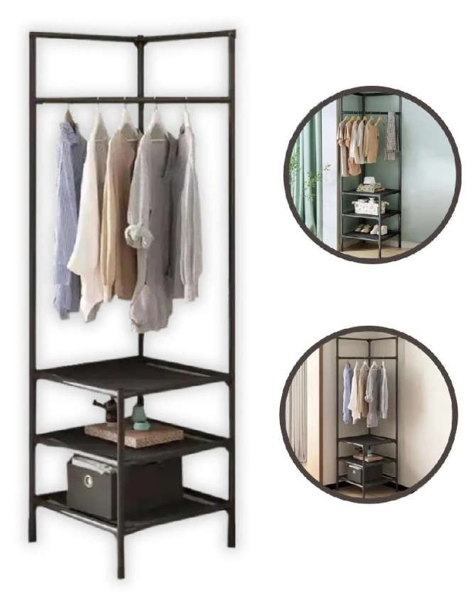 CLOSET ARARA ORGANIZADORA COM PRATELEIRAS MULTIUSO - CLINK