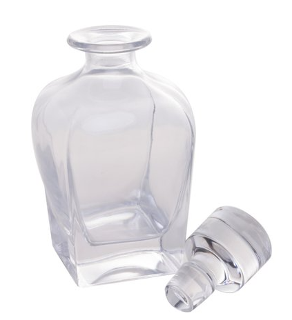 GARRAFA PARA WHISKY CRISTAL DE CHUMBO REDOND 700ml - WOLFF