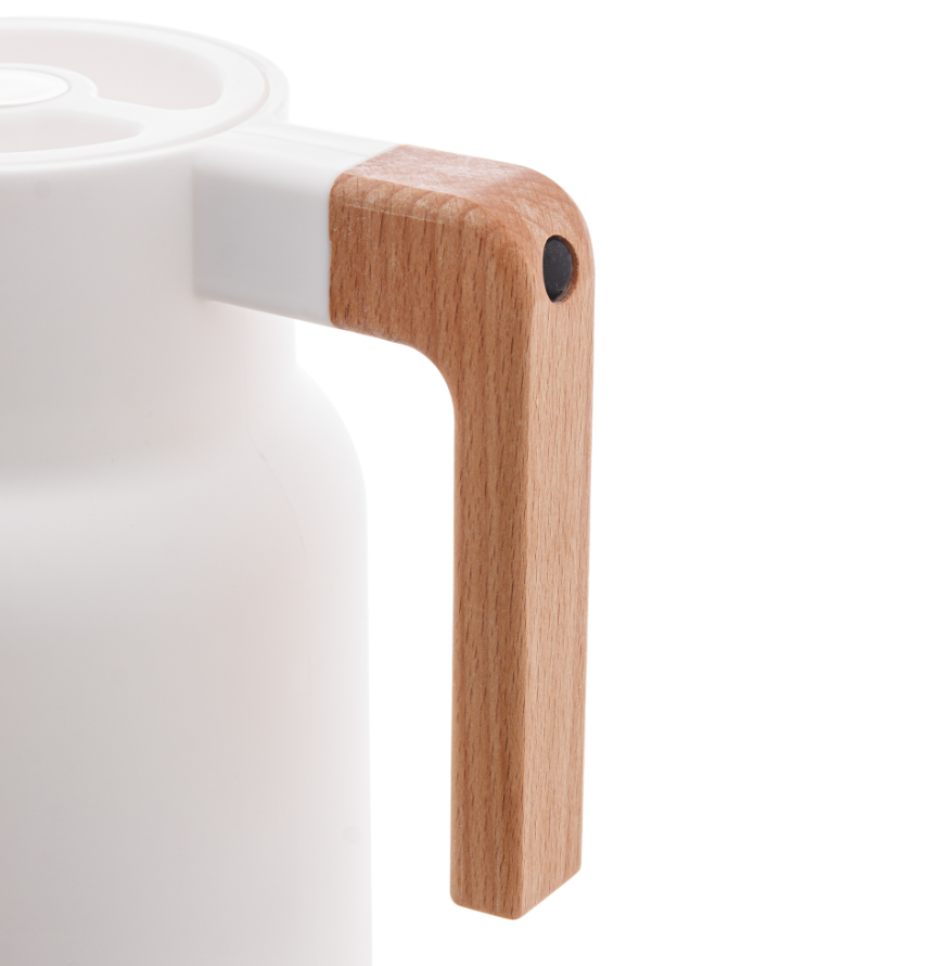 GARRAFA TÉRMICA PARA CAFÉ ORGANIC BRANCA 1L - LYOR