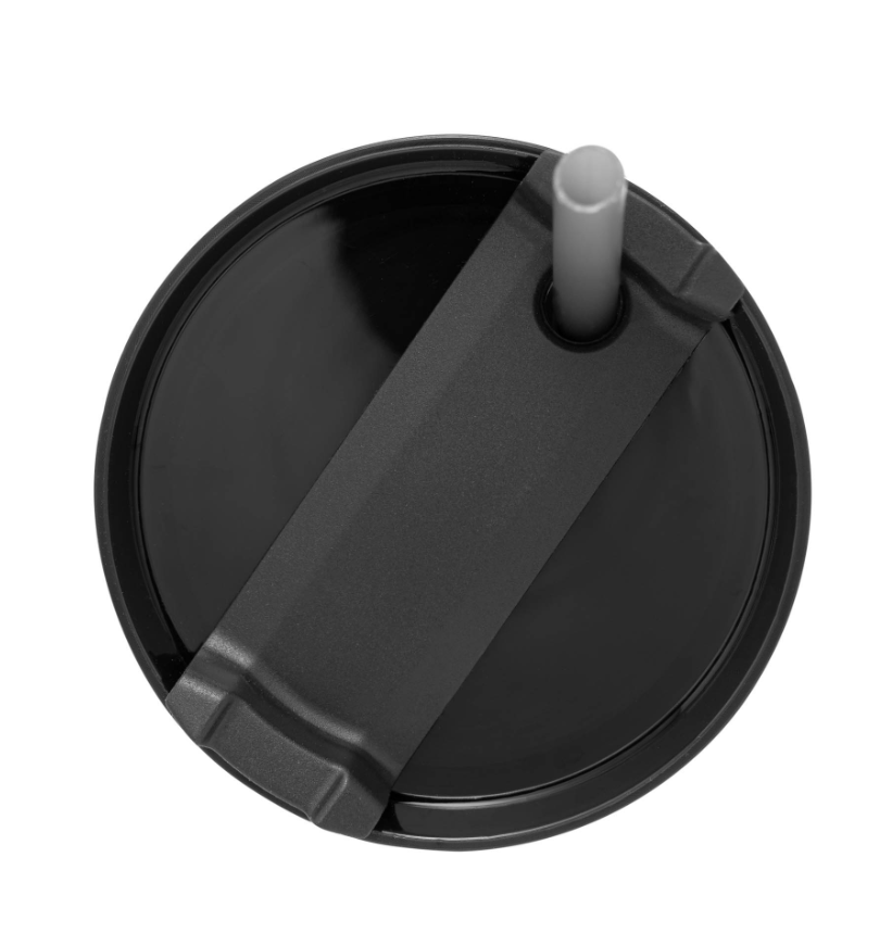 COPO TÉRMICO PAREDE DUPLA AÇO INOX COM CANUDO E TAMPA SLIMTERM COM BASE ERGONÔMICA 590ML - WOLFF
