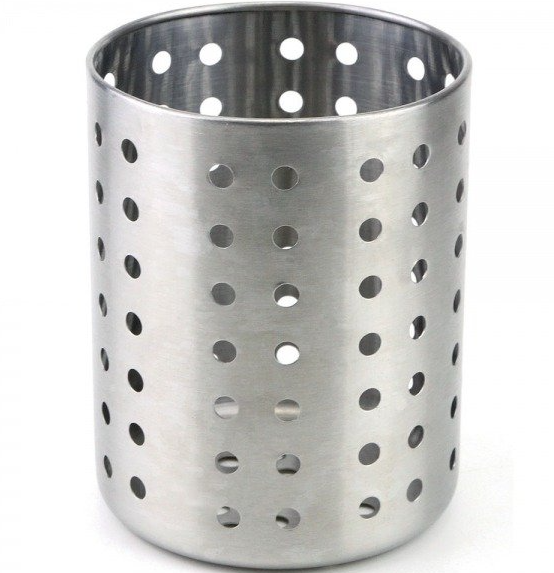 PORTA TALHERES DE AÇO INOX 9,5X12CM - CLINK