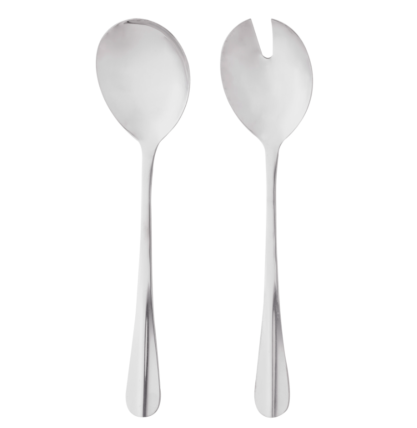 CONJUNTO 2 PEÇAS PARA SALADA DE AÇO INOX POSITANO - LYOR