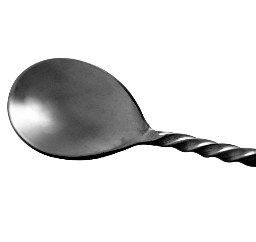 COLHER BAILARINA DE AÇO INOX PRETA TRESS 26CM - LYOR